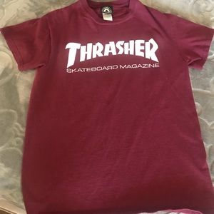 Trasher skateboarding shirt